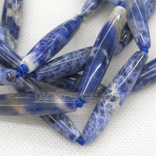 blue Sodalite rice Beads