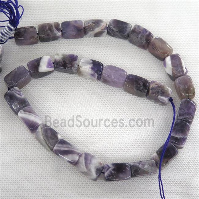 dogteeth Amethyst Cuboid beads