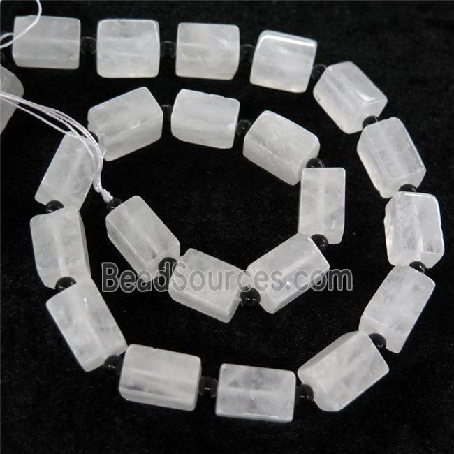 Clear quartz Cuboid beads