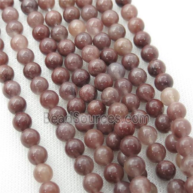 Strawberry Quartz Beads, dye