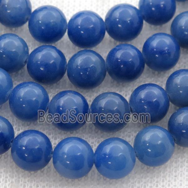 blue Aventurine Beads, A-Grade, round