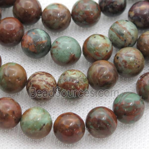 South African Turquoise Beads, round