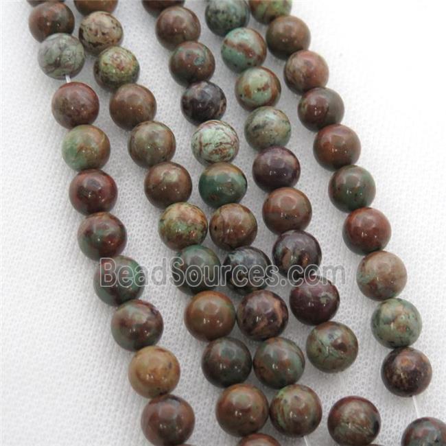 South African Turquoise Beads, round