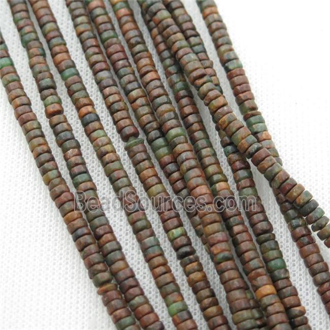 South African Turquoise heishi beads