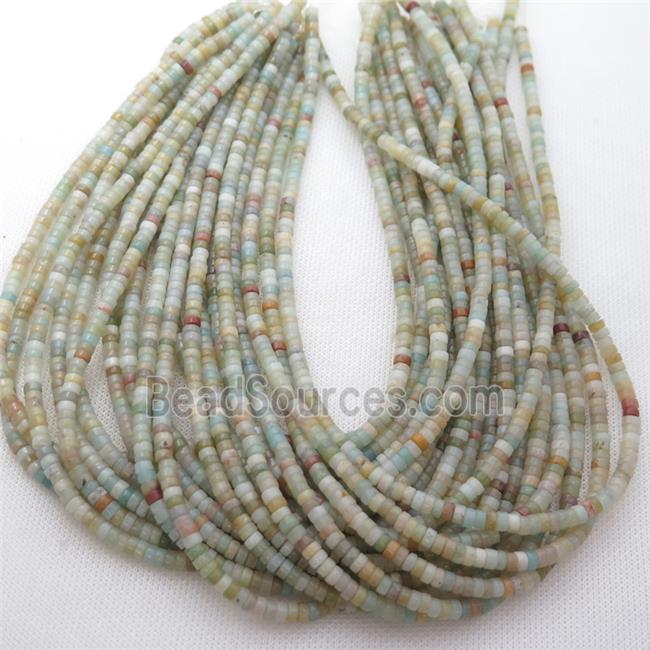 Amazonite heishi beads