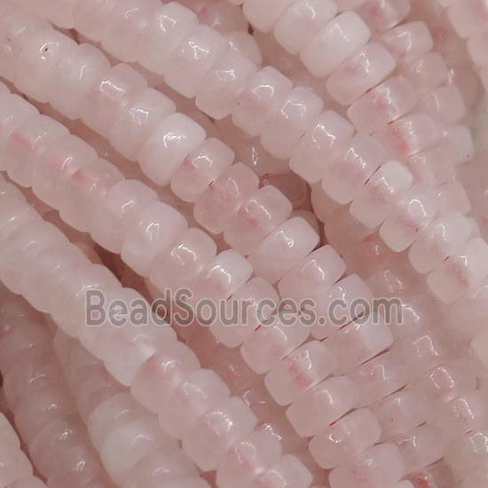 Rose Quartz heishi beads