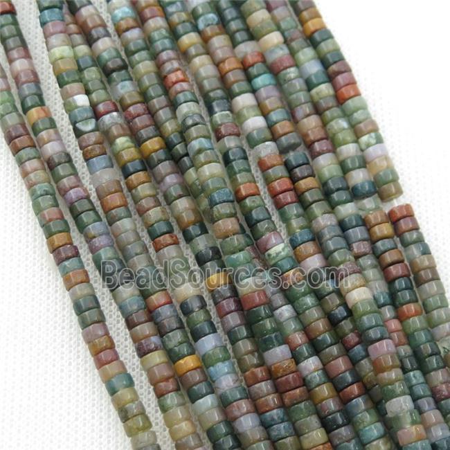 Indian Agate heishi beads