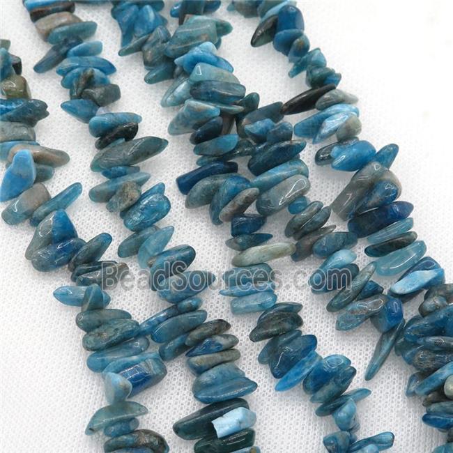 blue Apatite beads chip