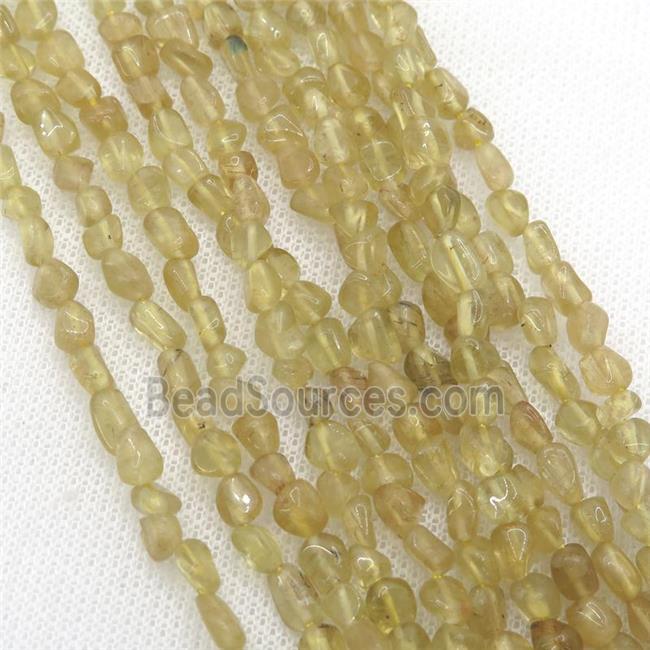 yellow Apatite beads chip