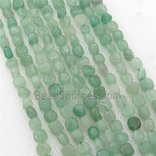 green Aventurine beads chip