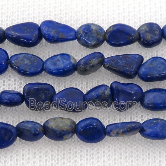 blue Lapis chip beads