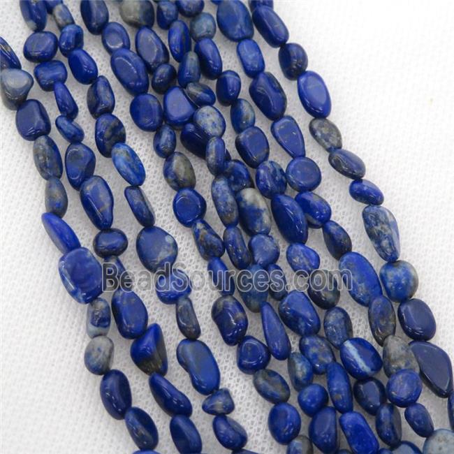 blue Lapis chip beads