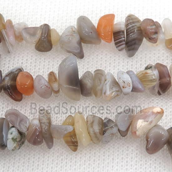 Botswana Agate chip beads