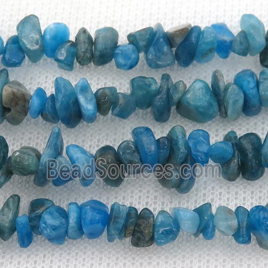 blue Apatite beads chip