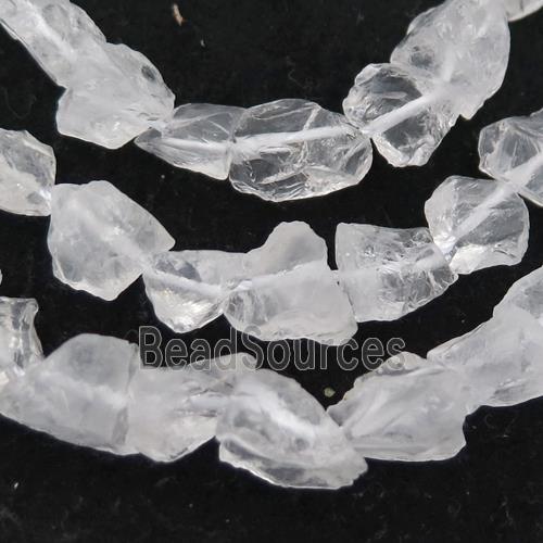 Clear Quartz chip beads