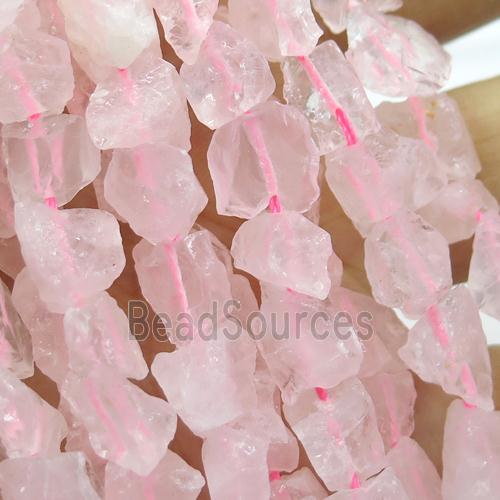 Rose Quartz chip beads