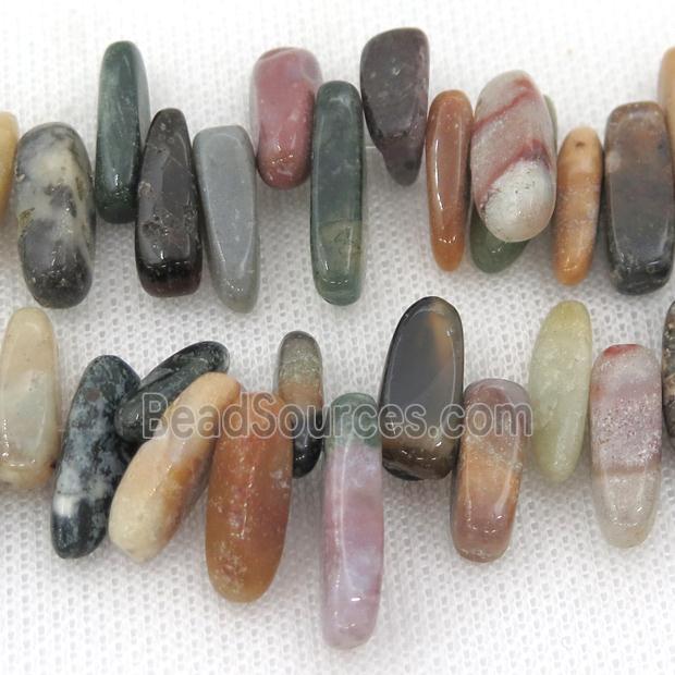 Indian Agate chip beads