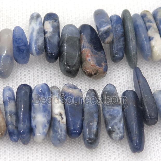 blue Sodalite chip beads