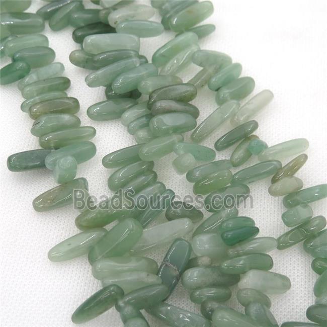 green Aventurine chip beads