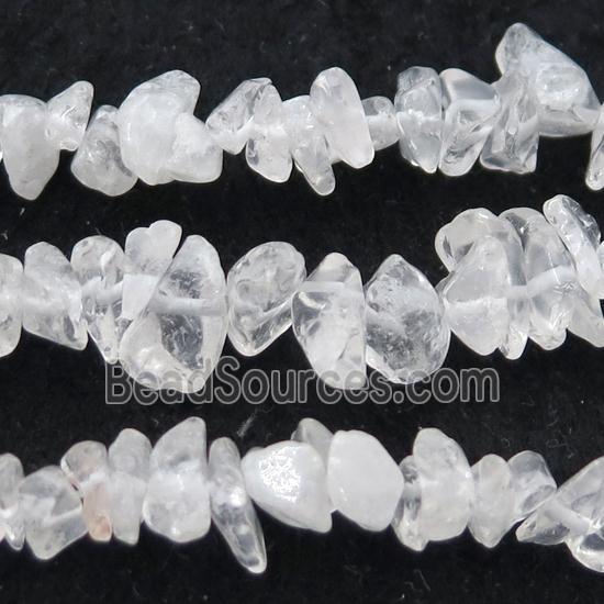 Clear Quartz chip beads