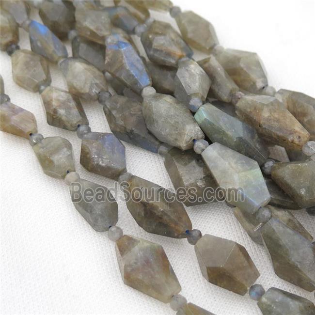 Labradorite Beads, freeform