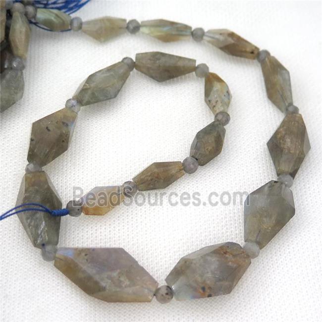 Labradorite Beads, freeform