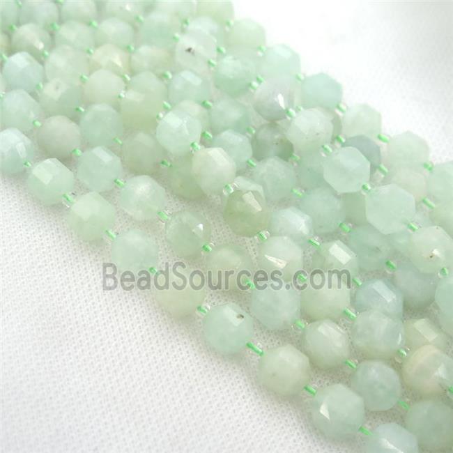 green Grapes Quartz bullet beads