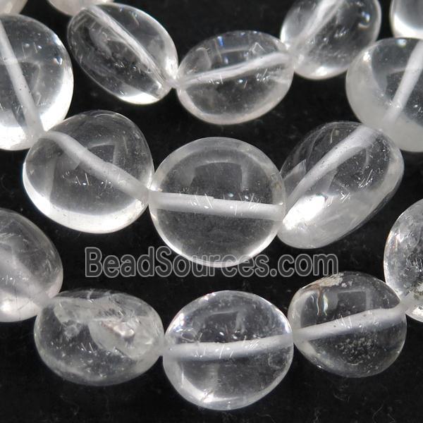 Clear Quartz Beads, freeform