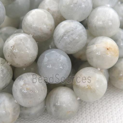 white MoonStone Beads, B-grade