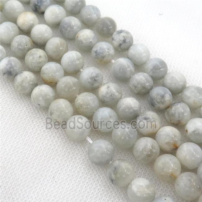 white MoonStone Beads, B-grade