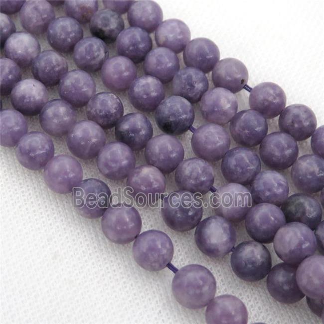 purple Jasper Beads, round