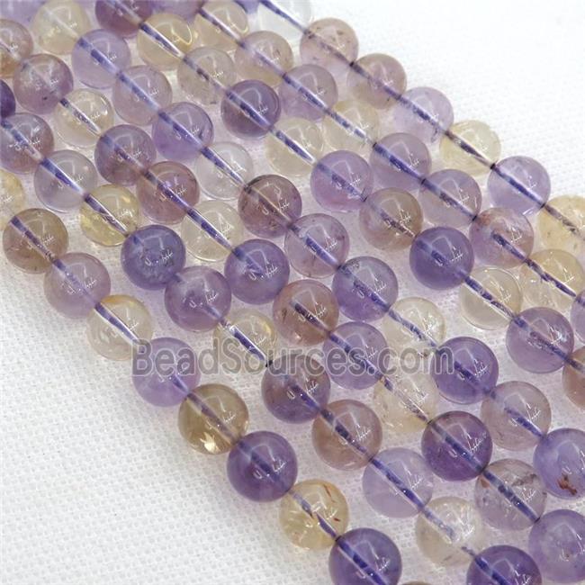 Ametrine Beads, round