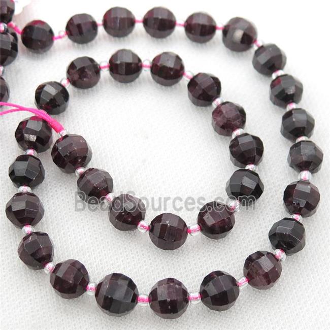 darkred Garnet lantern Beads