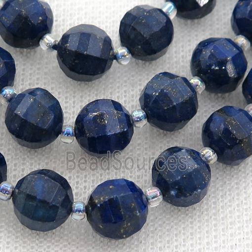 blue Lapis lantern Beads