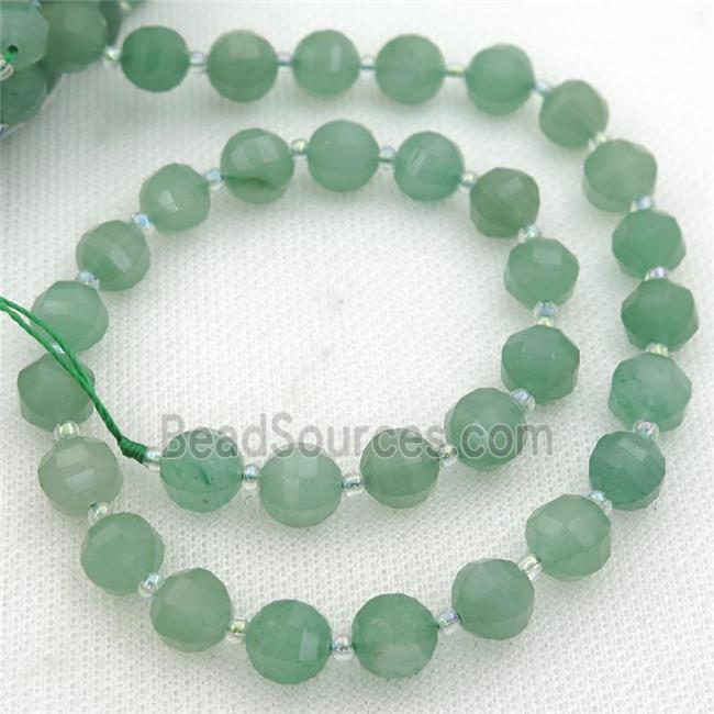 green Aventurine lantern Beads