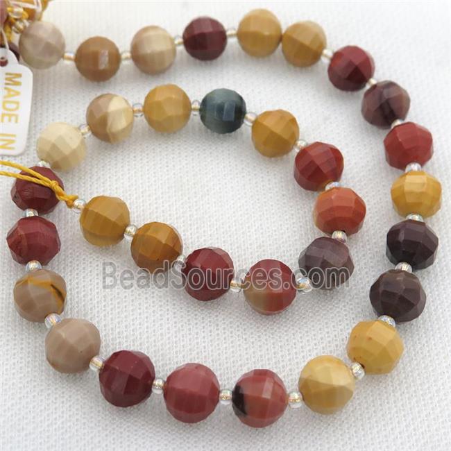 Mookaite lantern Beads