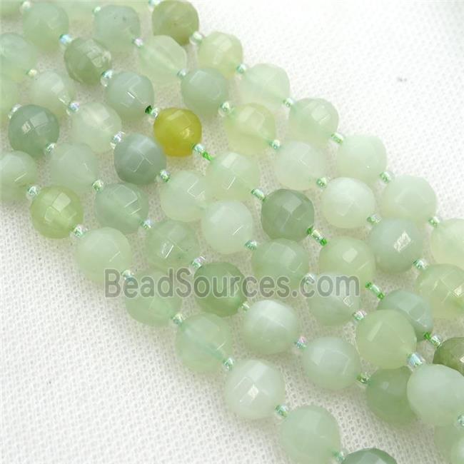 new Mountain Jade lantern beads