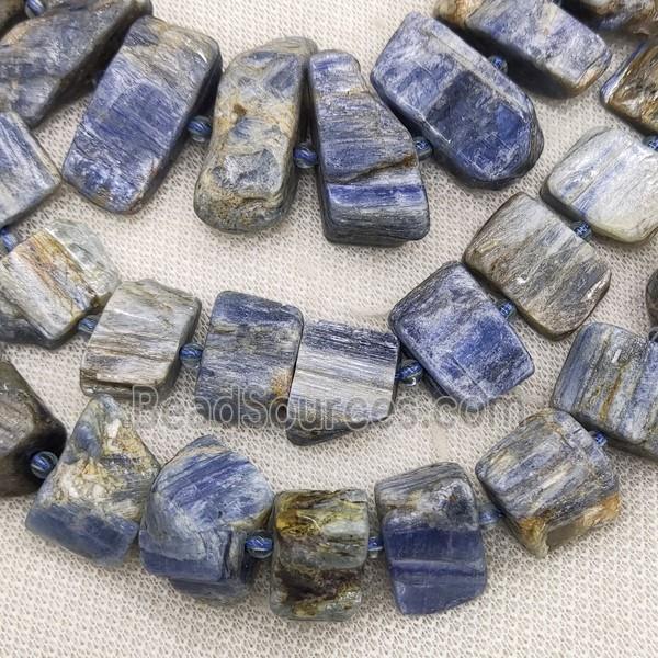 kyanite nugget beads, freeform