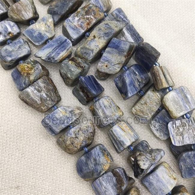 kyanite nugget beads, freeform