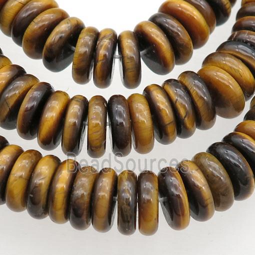 Tiger eye stone heishi beads