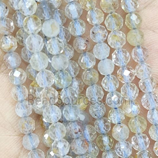 Natural Topaz Beads Faceted Round B-Grade