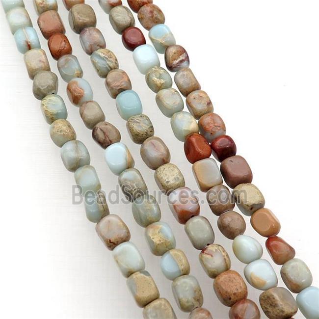 Natural Color SnakeSkin Jasper Beads Freeform