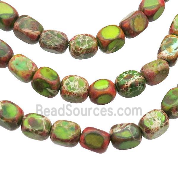 Multicolor Imperial Jasper Beads Freeform