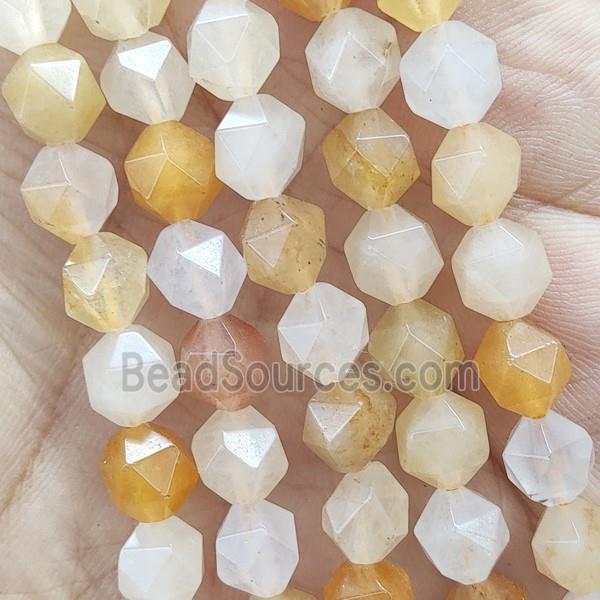 Yellow Aventurine Beads Cut Round