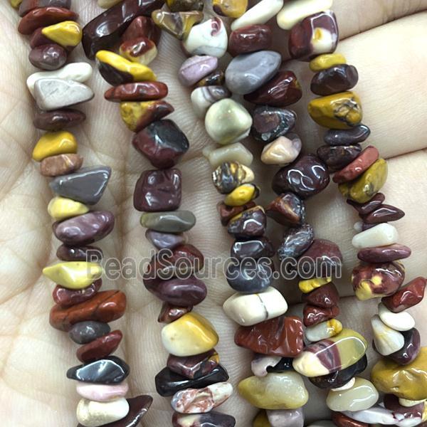 Mookaite Chip Beads Freeform