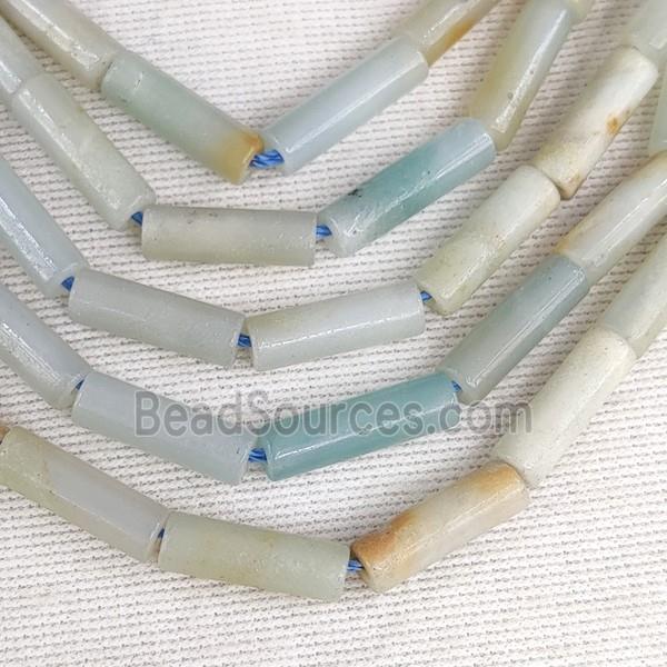 Amazonite Tube Beads