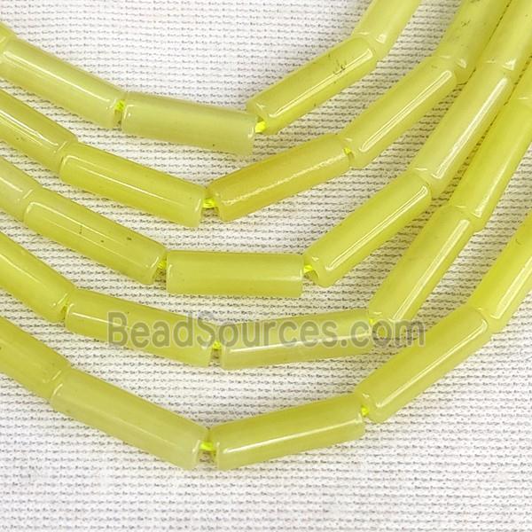 Lemon Jade Beads Tube