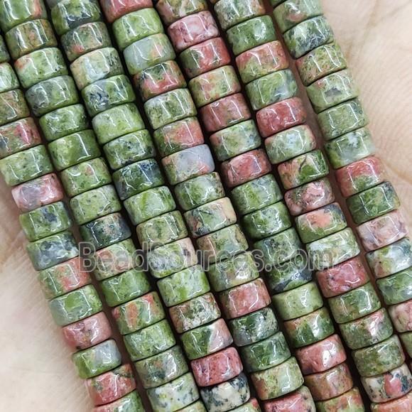 Unakite Heishi Beads