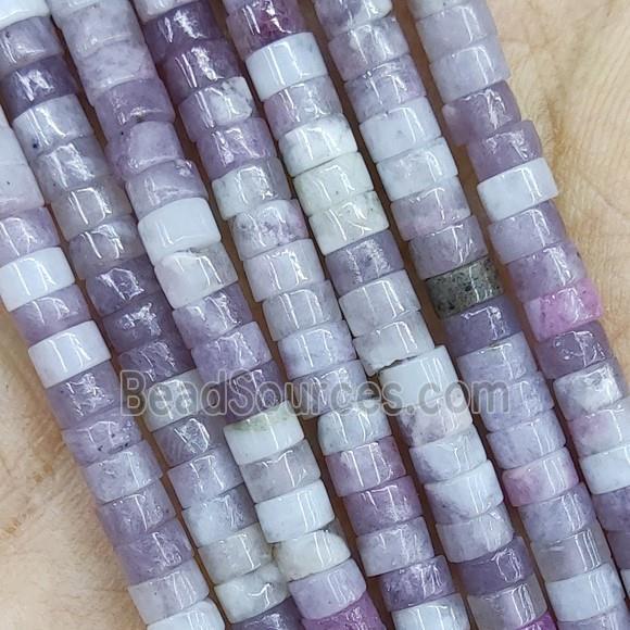 Pink Tourmaline Heishi Beads Dye