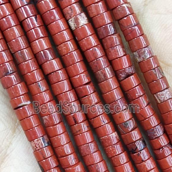 Red Jasper Heishi Beads